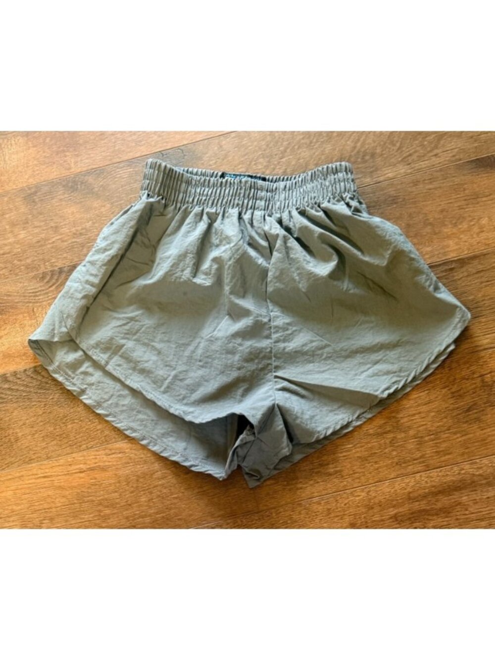 VINTAGE American High international USA Gray Dolphin Shorts M w/tags - Picture 3 of 5